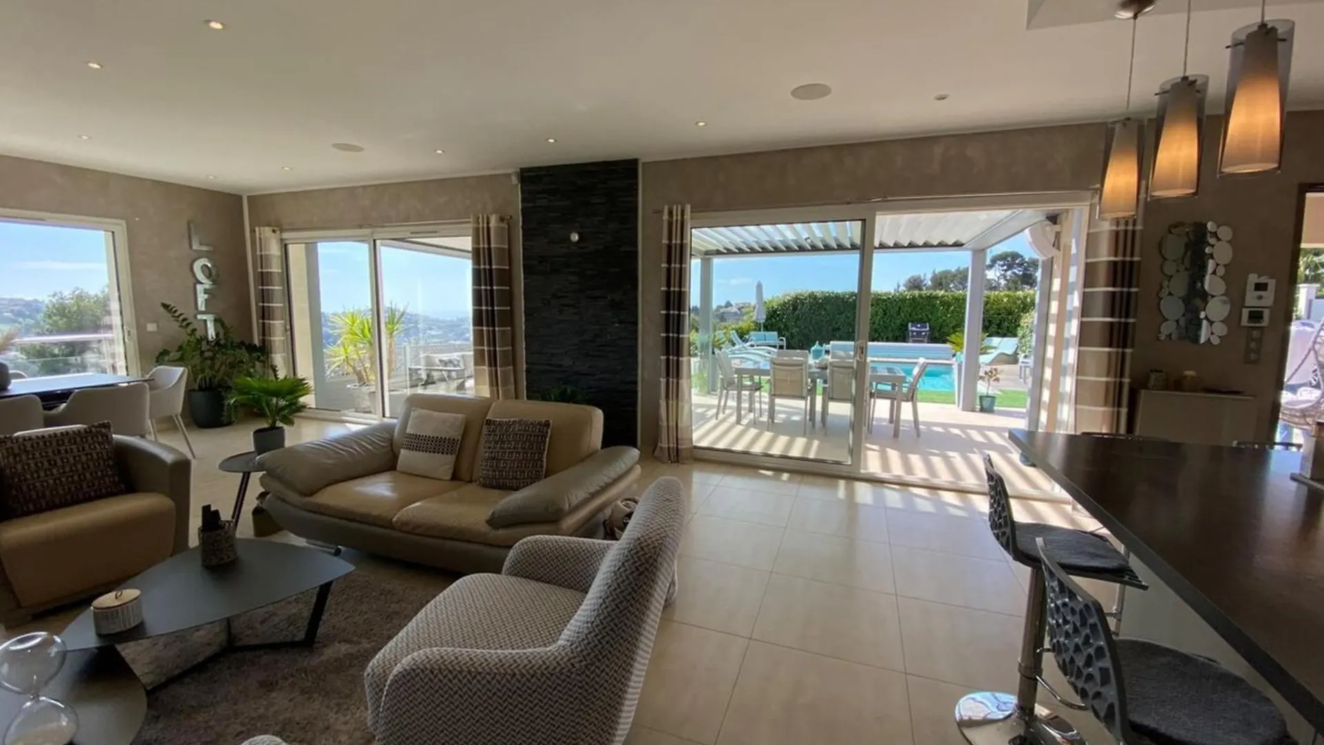 Superb Modern Villa - Sea View Pool 0*, Nice France