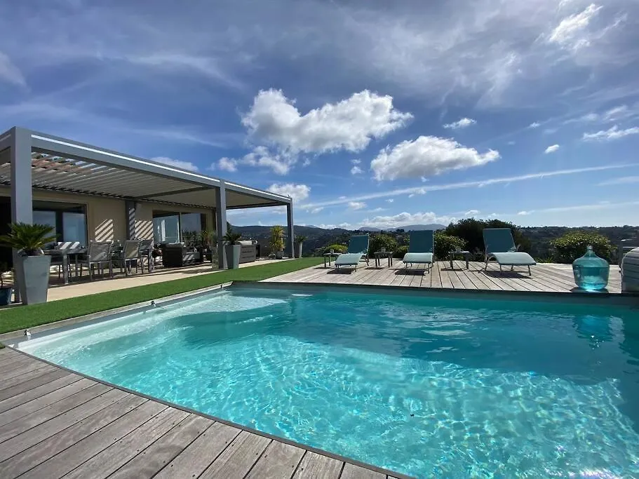 Superbe Villa Moderne - Piscine Vue Mer Nice