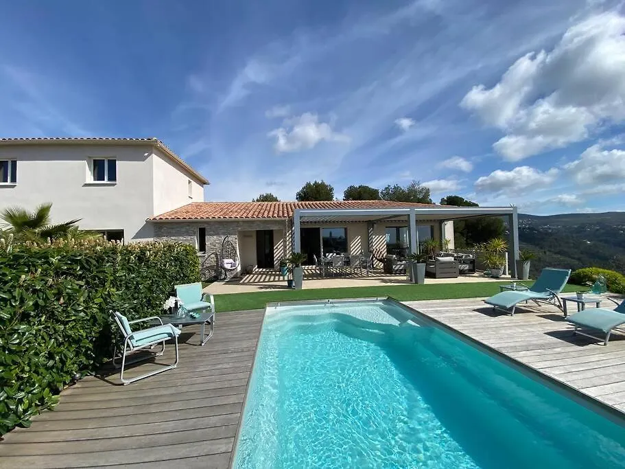 Superbe Villa Moderne - Piscine Vue Mer Nizza Frankreich