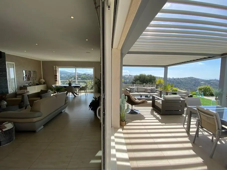 Superbe Villa Moderne - Piscine Vue Mer Nice Francie